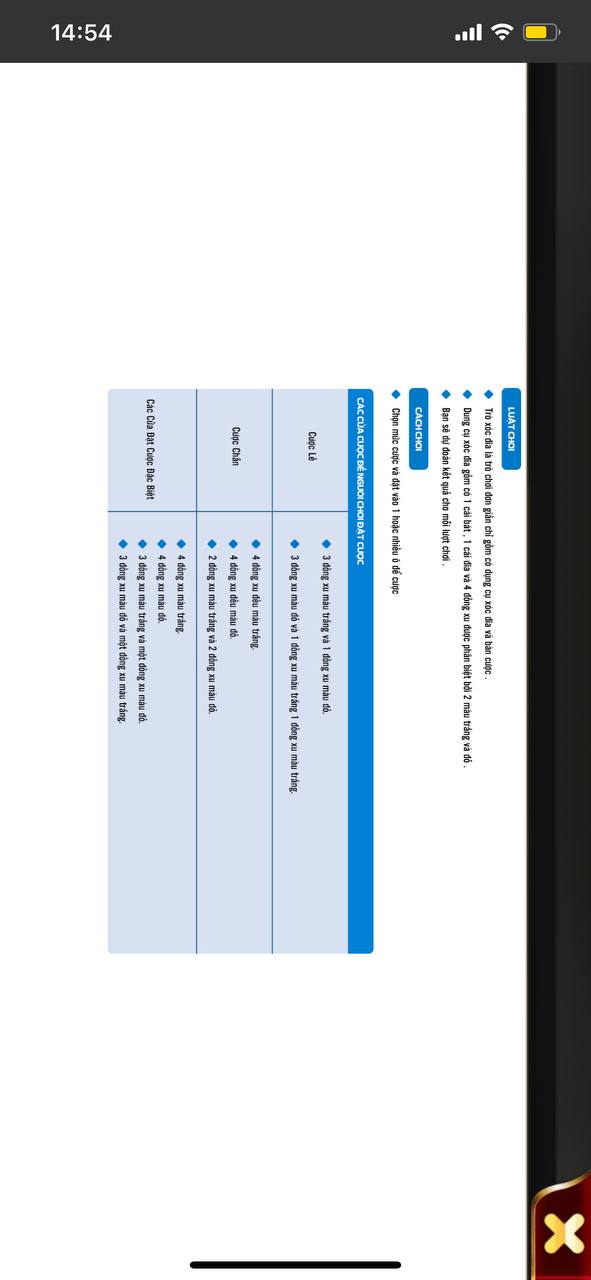 Hướng dẫn cách chơi Xóc Đĩa cực dễ dành cho tân thủ 2 Bạn cần tìm hiểu Luật chơi Xóc đĩa 68 game bài ở ngay trong game