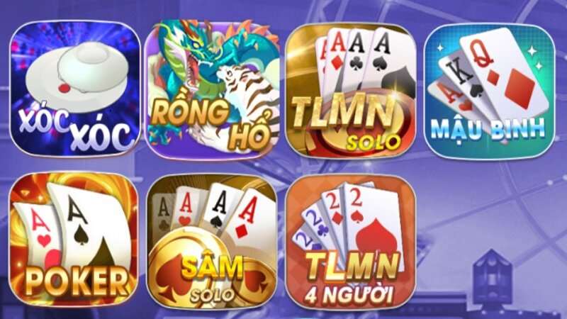 Các thể loại game bài 