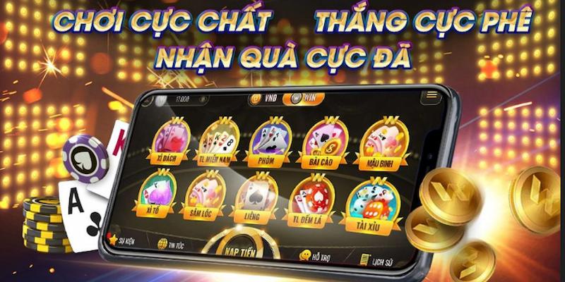 Max Vin - Sân Chơi Giải Trí Mới Cực Hot Dành Cho Anh Em 2 Những trò chơi chất lượng Max Vin mang đến cho Bet thủ