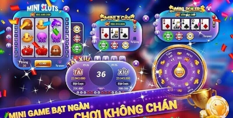 Mini game tại Roll vip