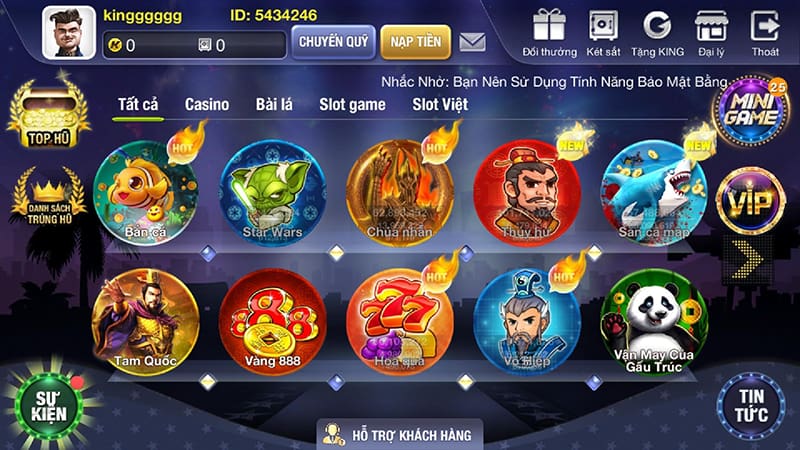 Bắn Cá 5 Sao - Đẳng Cấp Bậc Thầy Đổi Thưởng Uy Tín 4 Kho game đa dạng thể loại