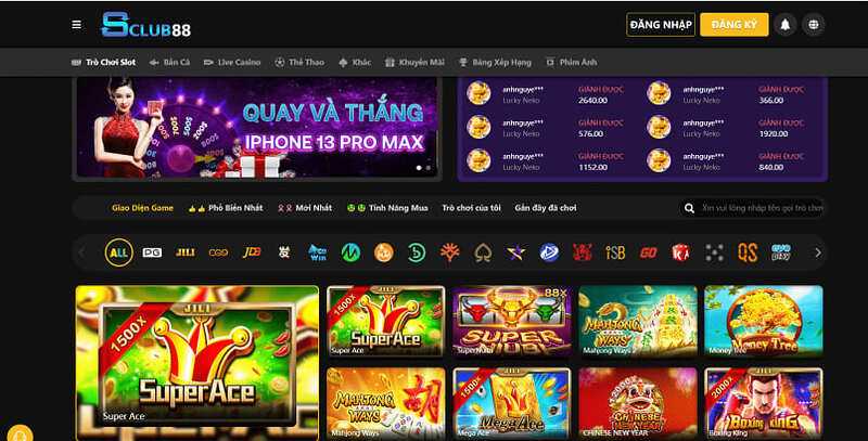 Hướng dẫn nạp và rút tiền tại sclub88 com thuận tiện nhất