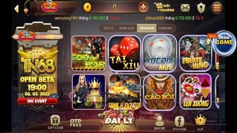 Tin68 me - Cổng game đổi thưởng hấp dẫn mới được ra mắt 1 Sơ lược về cổng game tin68 me