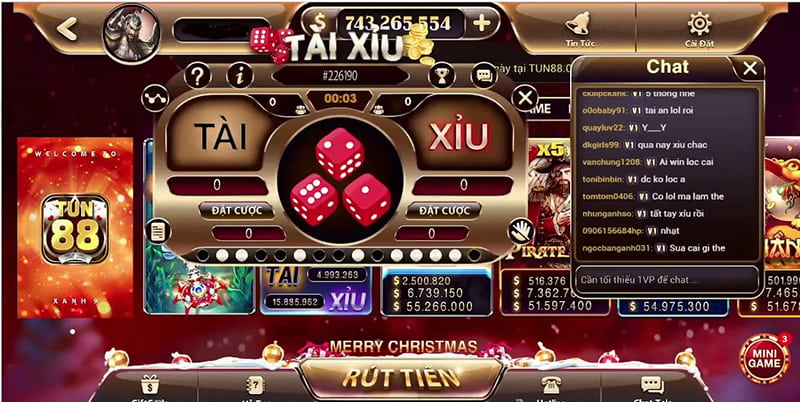 Dòng game đổi thưởng Mini game tại tun88 club