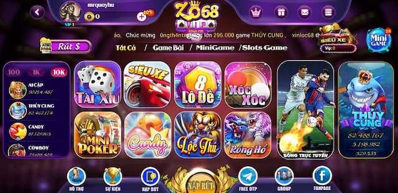 Khám Phá Thế Giới Game Cực Chất Lượng Tại Cổng Game Zo68 3 Hướng dẫn cách tải app Zo68 về PC và điện thoại