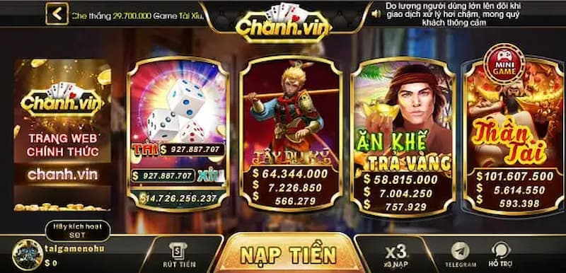 Chanh Vin - Cổng Game Uy Tín Nhất Cho Người Chơi Hiện Nay 3 Các ưu điểm nổi bật thuận lợi cho người chơi tại Chanh vin