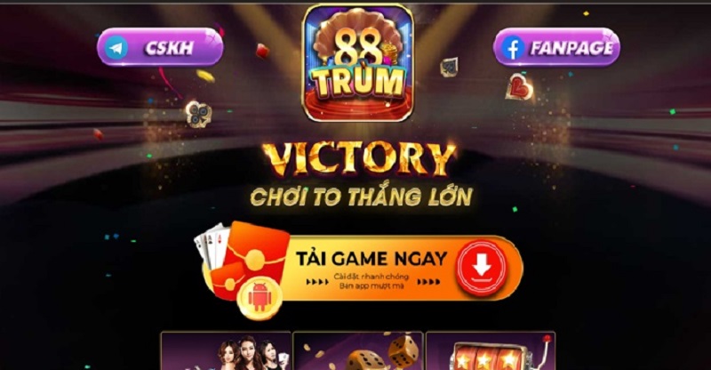 Trum88 - Đánh giá chi tiết cổng game đổi thưởng số 1 hiện nay 2 Hướng dẫn tải Trum88 cho PC và Điện thoại