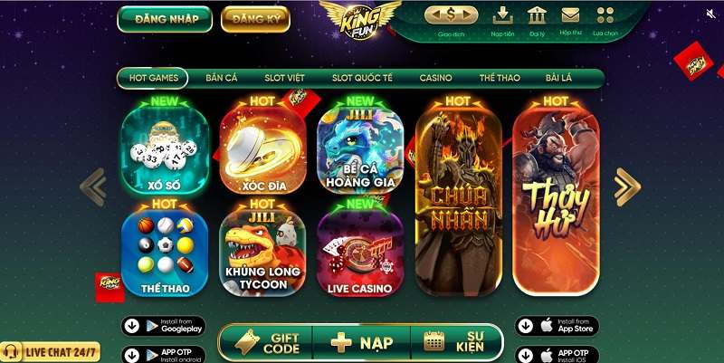 Danh mục - Game bài đổi thưởng 58 Ưu điểm của game bài đổi thưởng King Fun