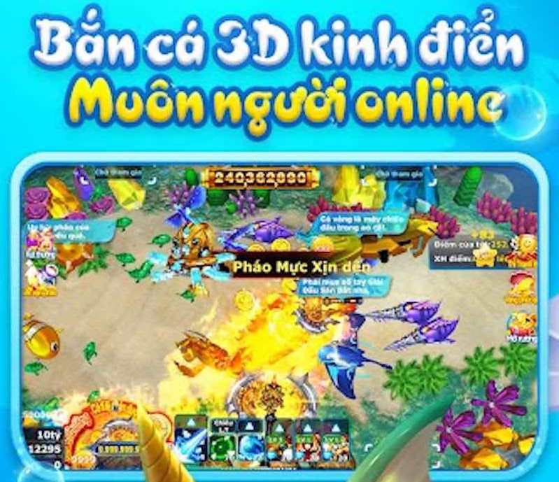 Bắn cá bùng nổ 3D - Sân chơi bắn cá đổi thưởng miễn phí 6 Dịch vụ chăm sóc tận tình