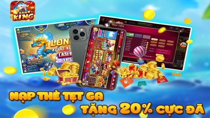 Bắn cá king - Sân chơi bắn cá uy tín chất lượng hàng đầu 8 Tổng hợp các khuyến mãi Hot của bắn cá king