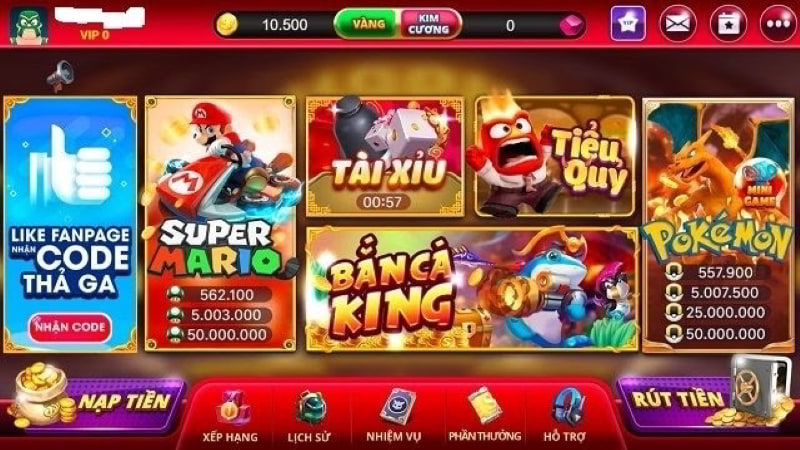 Bắn cá king - Sân chơi bắn cá uy tín chất lượng hàng đầu 7 Những trò chơi hấp dẫn mới lạ