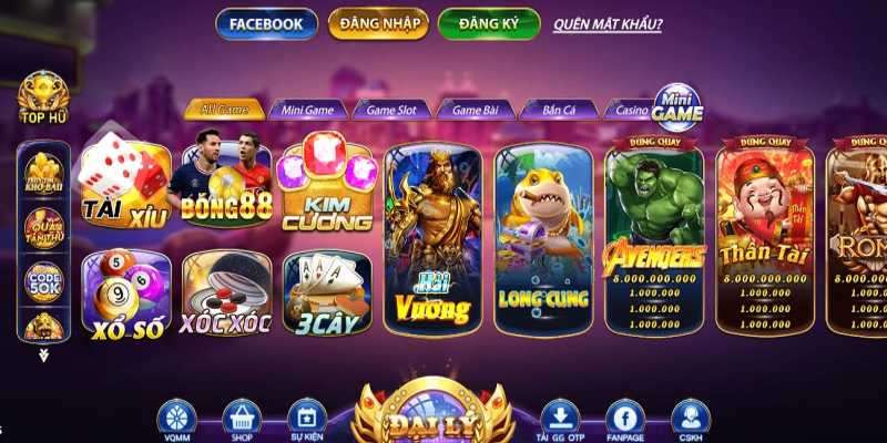 Huto - Cổng game nổ hũ đổi thưởng uy tín hàng đầu hiện nay 5 Huto có giao diện thiết kế vô cùng sinh động