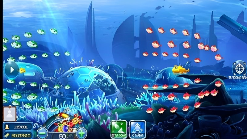 Bắn cá đại thánh - Tựa game đình đám nhất năm 2024 5 Áp dụng mẹo dùng nhiều loại vũ khí trong Bắn cá đại thánh