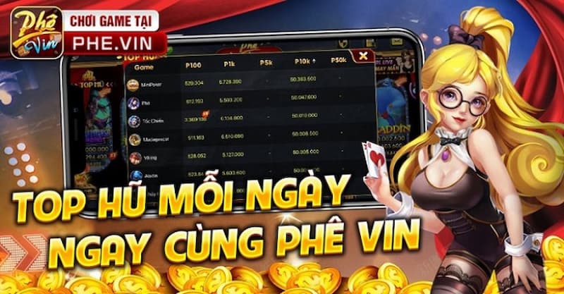 Phê Vin - Cổng game nổ hũ hot nhất trên thị trường hiện nay 6 Phê vin mang lại cho người chơi các ưu đãi khổng lồ