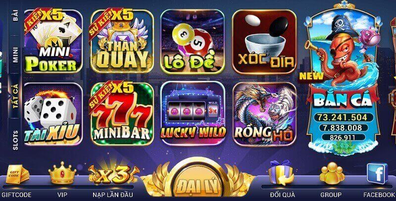 Thần quay - Cổng game nổ hũ đổi thưởng xanh chín số 1 Châu Á 2 Những trò chơi hấp dẫn có tại Thần quay