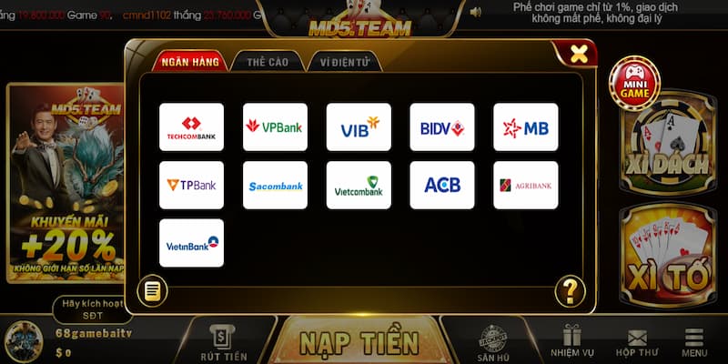 MD5 - Cổng game đổi thưởng quốc tế đỉnh cao nhất hiện nay 6 Hướng dẫn các bước rút tiền từ MD5