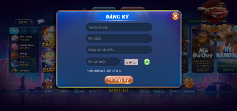 Benvip - Thiên đường cá cược đổi thưởng trực tuyến 2024 3 Đăng ký tài khoản Benvip được thực hiện rất đơn giản