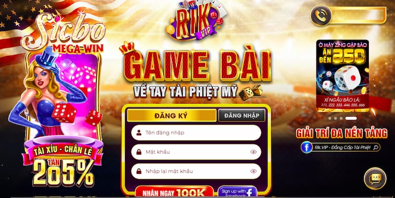 Rikvip - Cổng game đổi thưởng xanh chín nhất năm 2024 4 Hướng dẫn bước đăng ký Rikvip