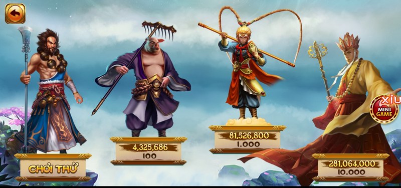 Tây Du Ký Rikvip - Tựa game nổ hũ với nhiều ưu điểm nổi bật 2 Hướng dẫn chơi Tây du ký rikvip