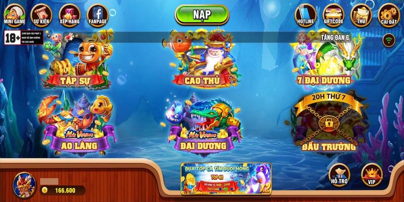Vuasanca - Cổng game bắn cá online siêu hot hiện nay 2 Những trò chơi chất lượng và phổ biến nhất tại Vuasanca